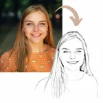 Individuelle Bleistiftzeichnung – Dein Foto als digitaler Download, ein einzigartiges und personalisiertes Kunstwerk.