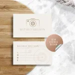 Professionelle Visitenkarte für dein Business – Gold