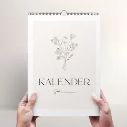Individueller Kalender mit persönlichem Design – Folge uns auf Instagram für mehr Inspiration!