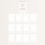 Jahresübersicht Kalender 2026 – alle Monatsblätter aufgefächert