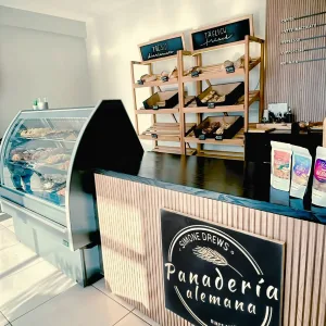 Logo der Panaderia Alemana, eine traditionelle Bäckerei in Paraguay