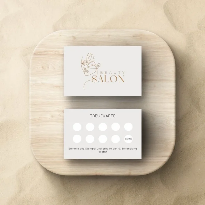 Treuekarte mit Logo – Bild 4