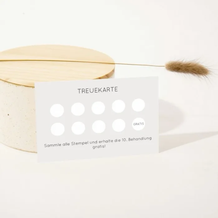Treuekarte mit Logo – Bild 5