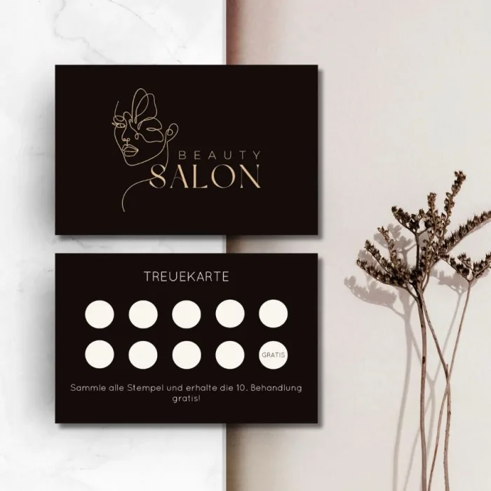 Treuekarte mit Logo – Bild 3