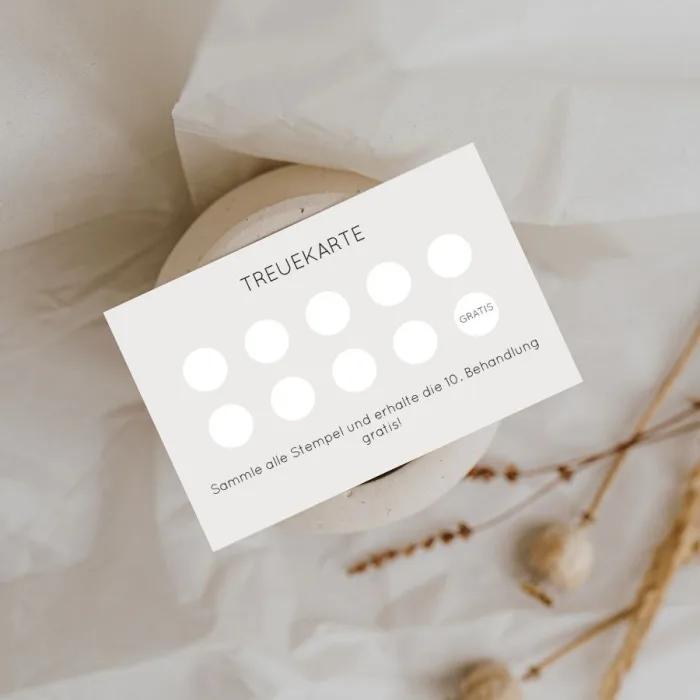 Treuekarte mit Logo – Bild 7