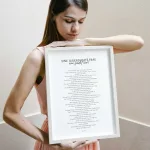 Poster “Eine tugendhafte Frau” – Sprüche 31